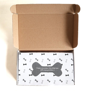 Gift Box Crazy Pug Lady - Black