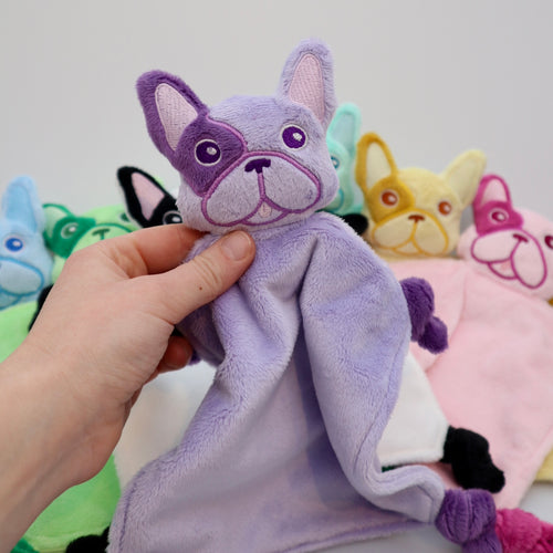 Handmade Baby Comforter Frenchie - All colors