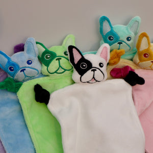 Handmade Baby Comforter Frenchie - All colors