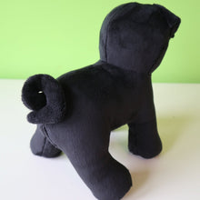 Pug Plushie - Black & Fawn