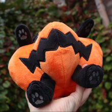 Pugkin Pug Pumpkin Plushie - Black & Fawn Limited Edition
