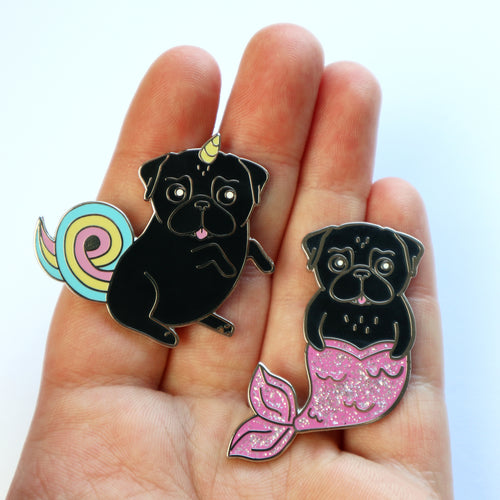 Black Pin Set - Unipug + Merpug