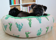 Cacti Fabric - Round Bed