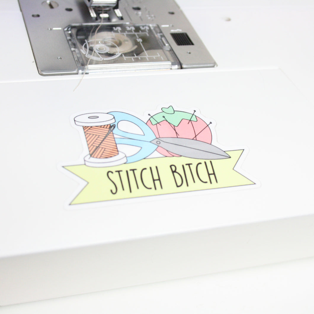 SALE - Stitch Bitch Sticker