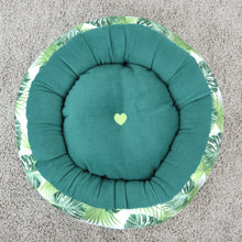 Monstera Fabric - Round Bed
