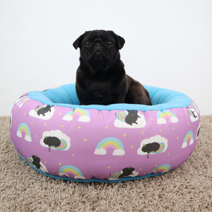 Unipug Black, Special Edition Fabric - Round Bed
