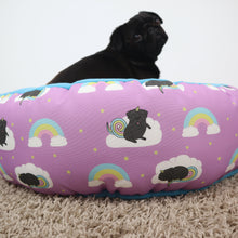 Unipug Black, Special Edition Fabric - Round Bed