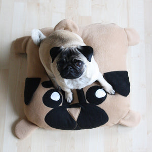 Extra Small Pug Pillow