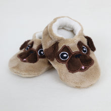 Baby Pug Slippers Handmade