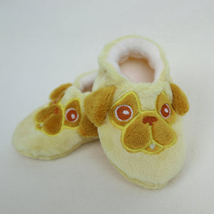 Baby Pug Slippers Handmade